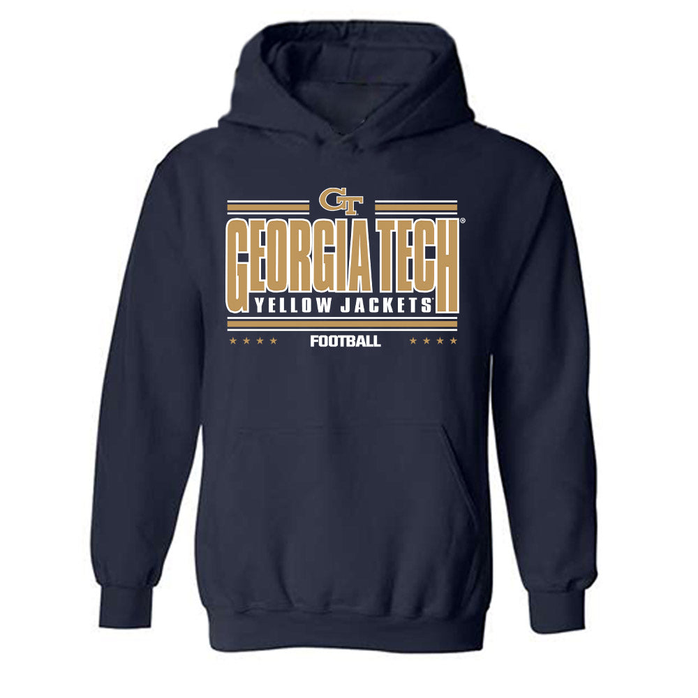 Georgia Tech - NCAA Football : Cedric Franklin Ii - Classic Shersey Hooded Sweatshirt-0