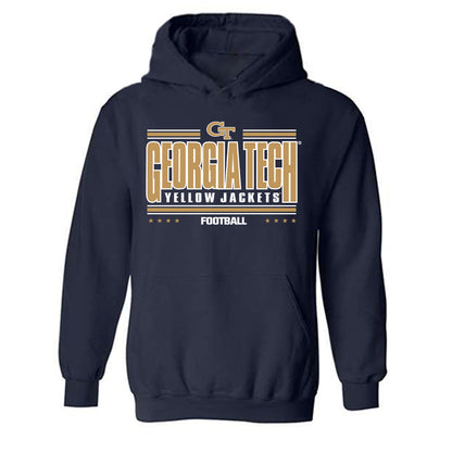 Georgia Tech - NCAA Football : Cedric Franklin Ii - Classic Shersey Hooded Sweatshirt-0