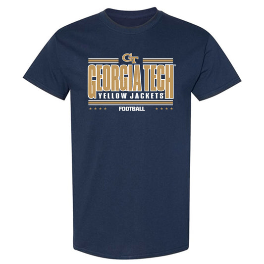 Georgia Tech - NCAA Football : Eli Rickell - Classic Shersey T-Shirt-0