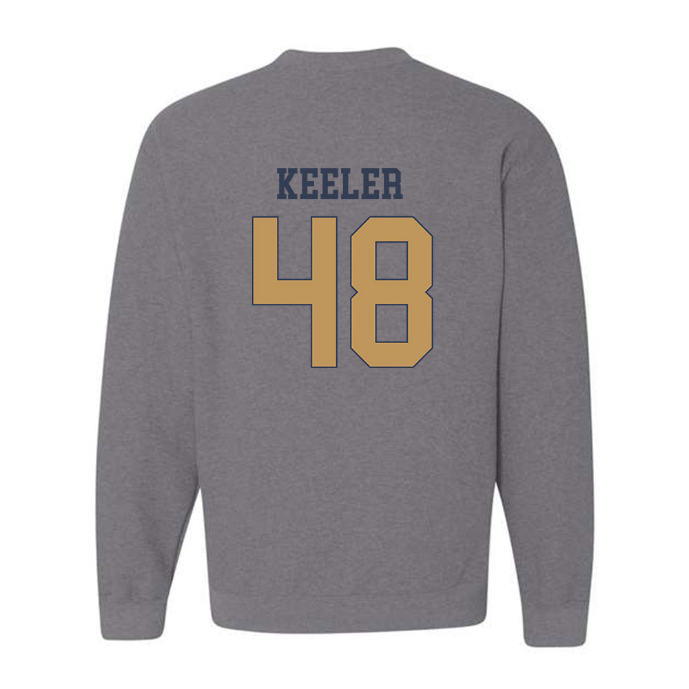 Georgia Tech - NCAA Football : Cal Keeler - Classic Fashion Shersey Crewneck Sweatshirt-1