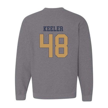 Georgia Tech - NCAA Football : Cal Keeler - Classic Fashion Shersey Crewneck Sweatshirt-1