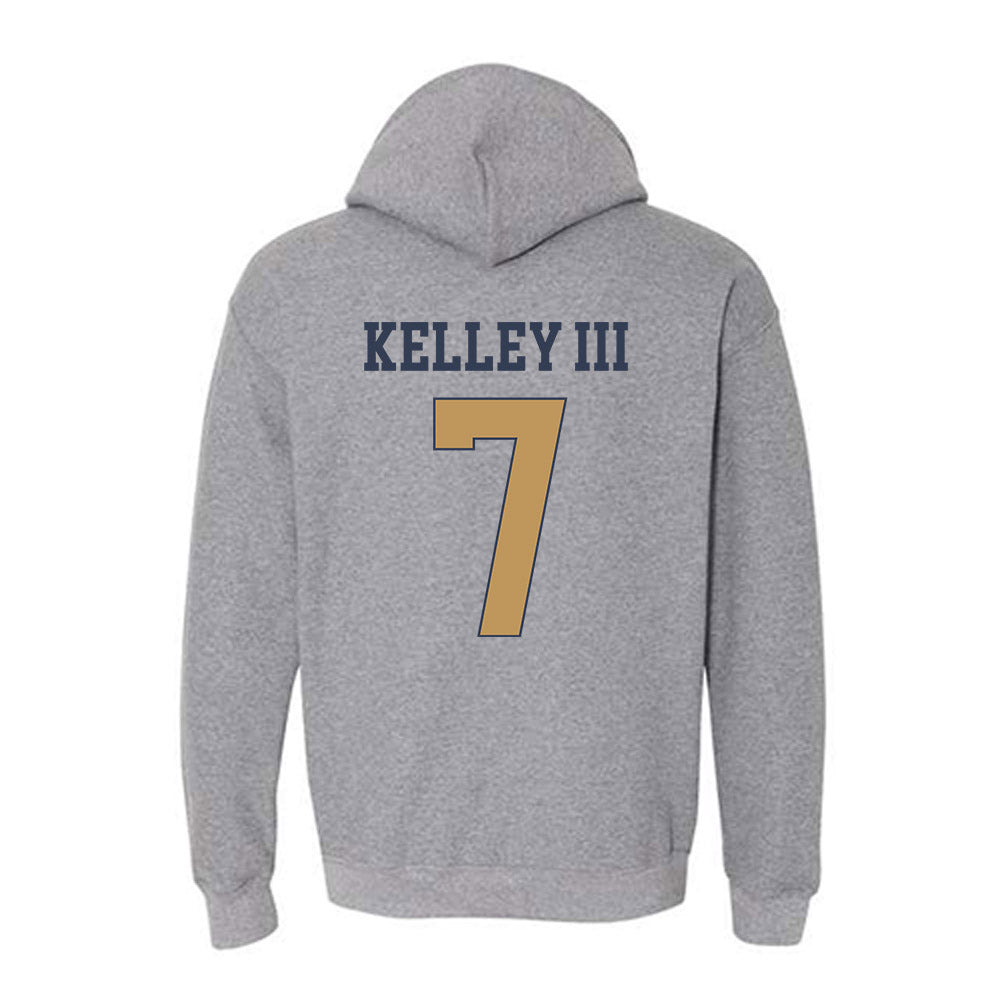 Georgia Tech - NCAA Men's Basketball : Chas Kelley III - Classic Fashion Shersey Hooded Sweatshirt-1