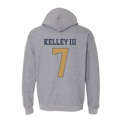 Georgia Tech - NCAA Men's Basketball : Chas Kelley III - Classic Fashion Shersey Hooded Sweatshirt-1