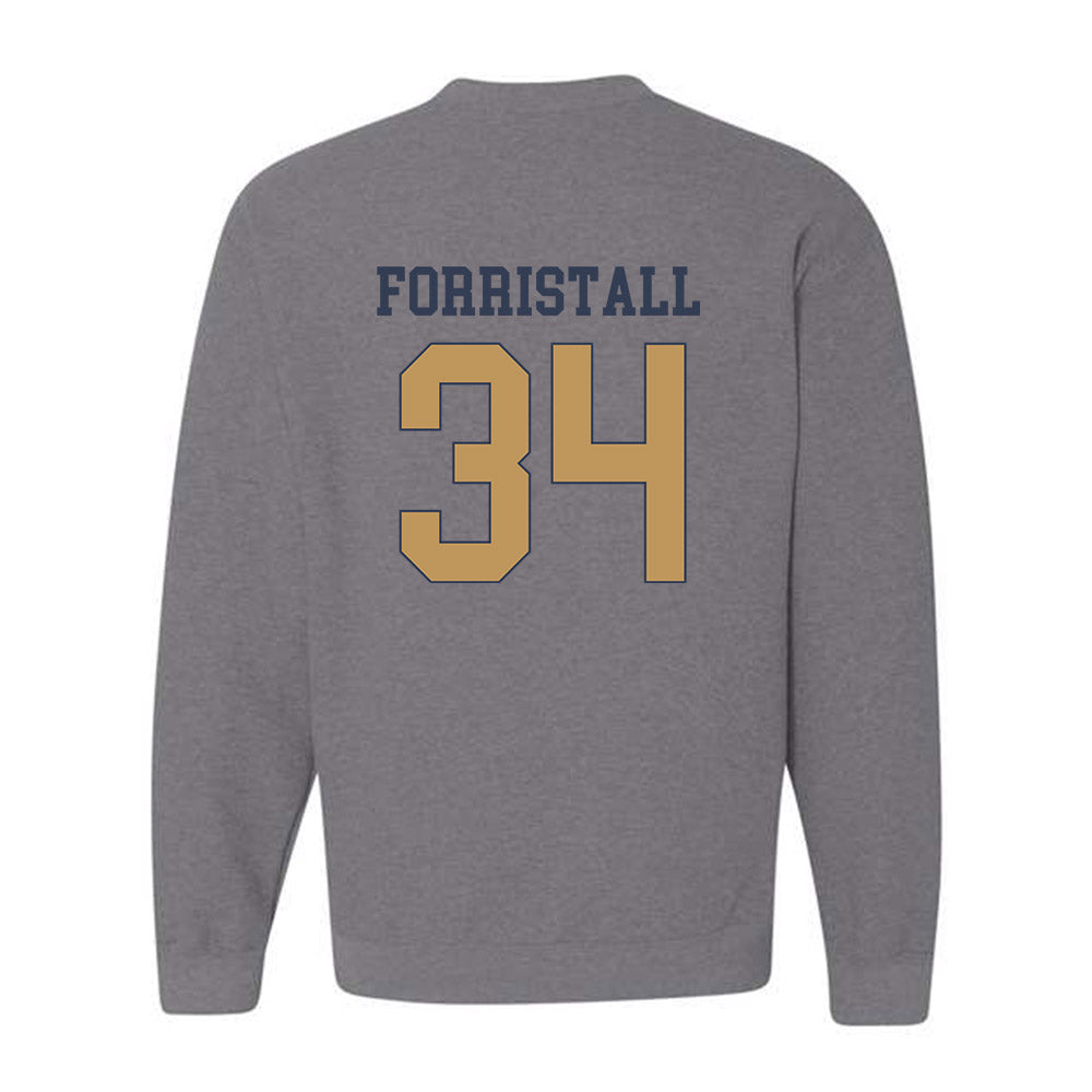 Georgia Tech - NCAA Football : Myles Forristall - Classic Fashion Shersey Crewneck Sweatshirt-1