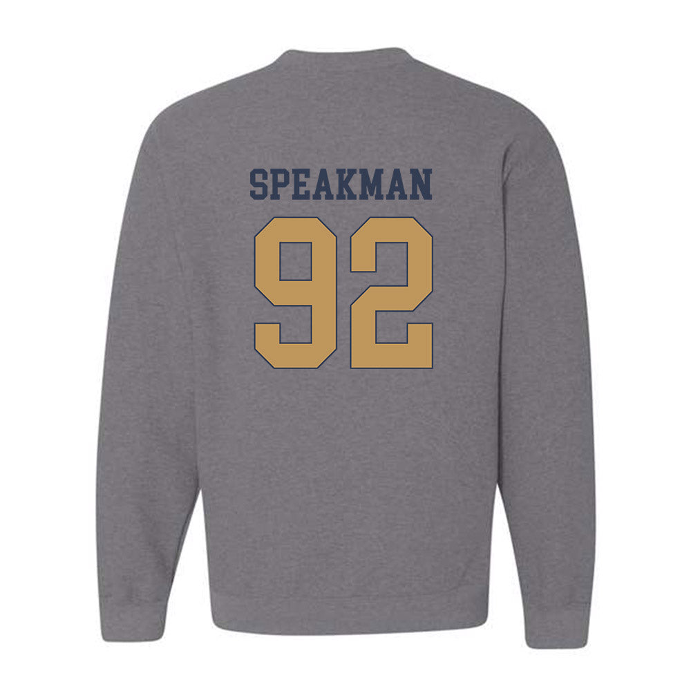 Georgia Tech - NCAA Football : Christian Speakman - Classic Fashion Shersey Crewneck Sweatshirt-1