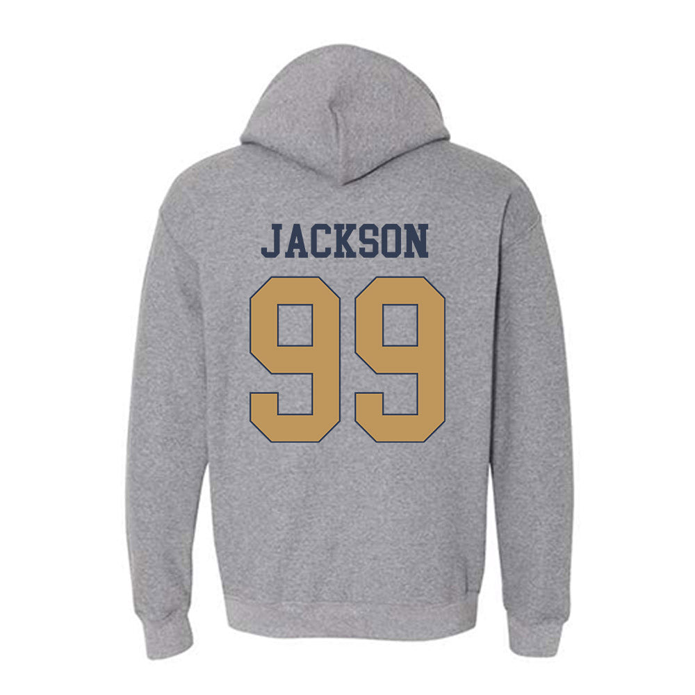 Georgia Tech - NCAA Football : Vincent Jackson - Classic Fashion Shersey Hooded Sweatshirt-1