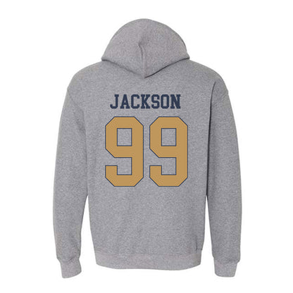 Georgia Tech - NCAA Football : Vincent Jackson - Classic Fashion Shersey Hooded Sweatshirt-1
