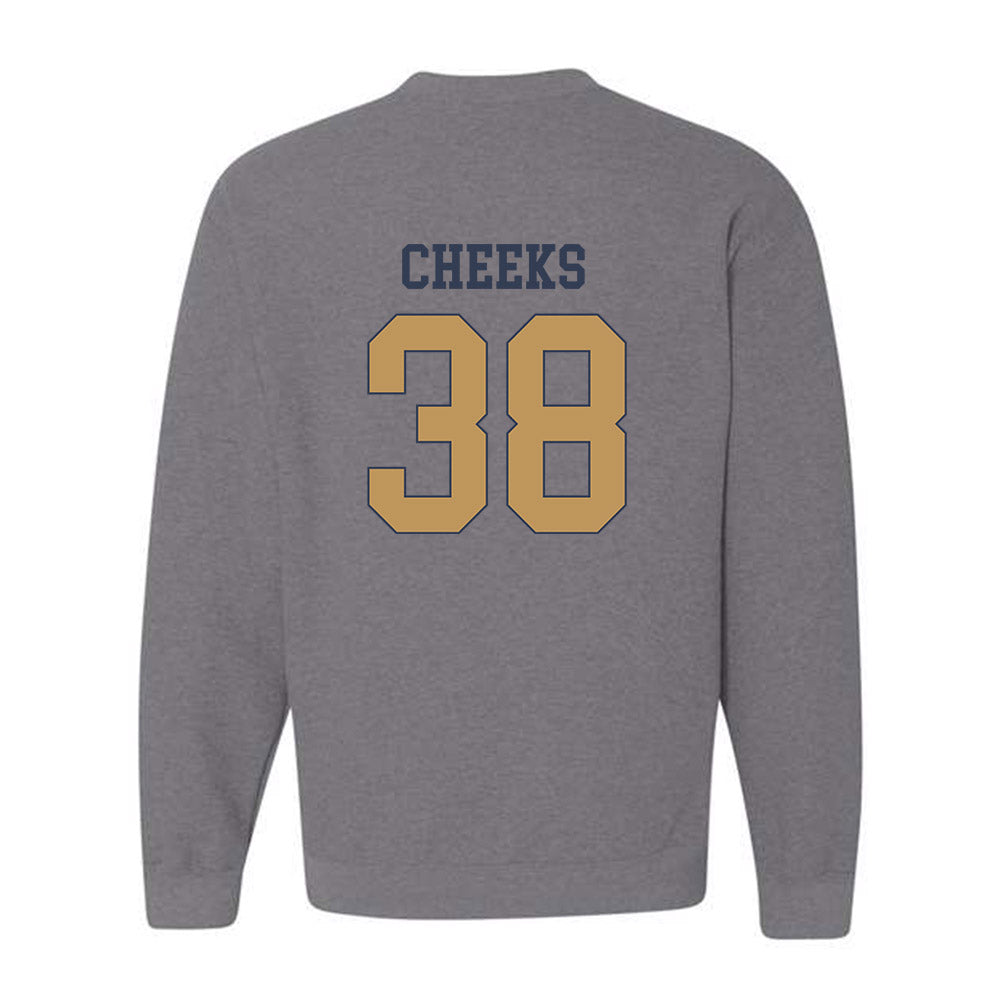 Georgia Tech - NCAA Football : A'J Cheeks - Classic Fashion Shersey Crewneck Sweatshirt-1