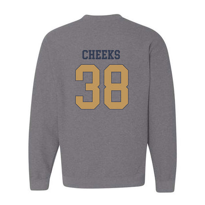 Georgia Tech - NCAA Football : A'J Cheeks - Classic Fashion Shersey Crewneck Sweatshirt-1