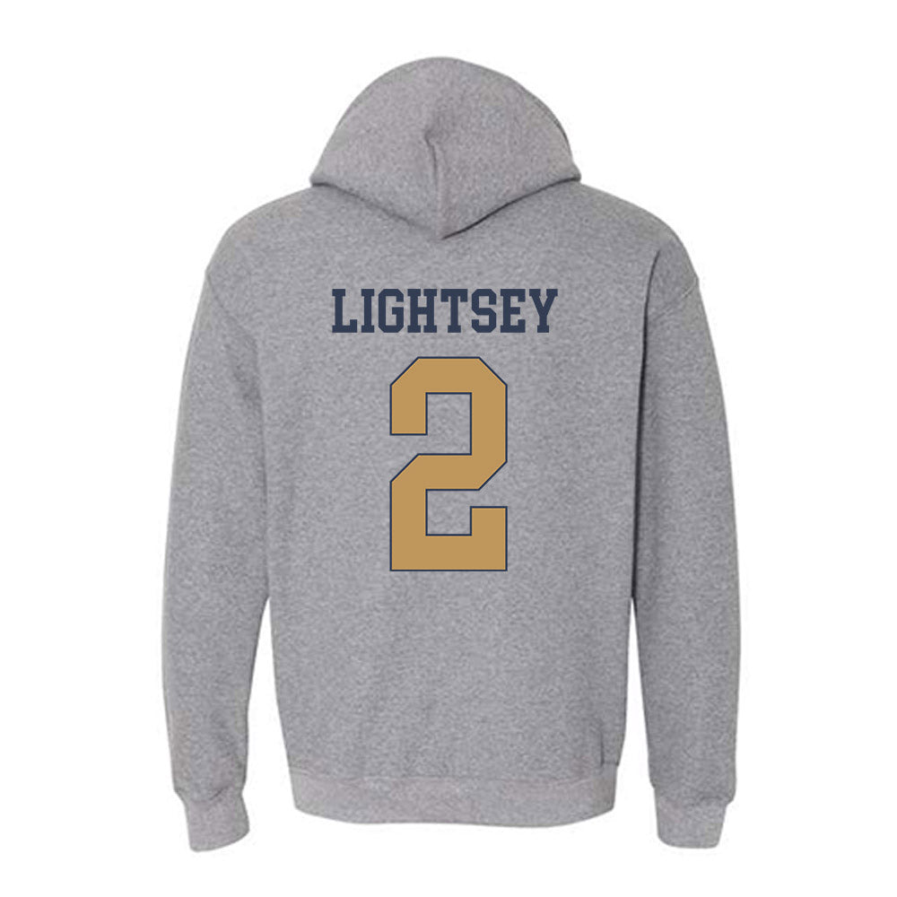 Georgia Tech - NCAA Football : Ej Lightsey - Classic Fashion Shersey Hooded Sweatshirt-1