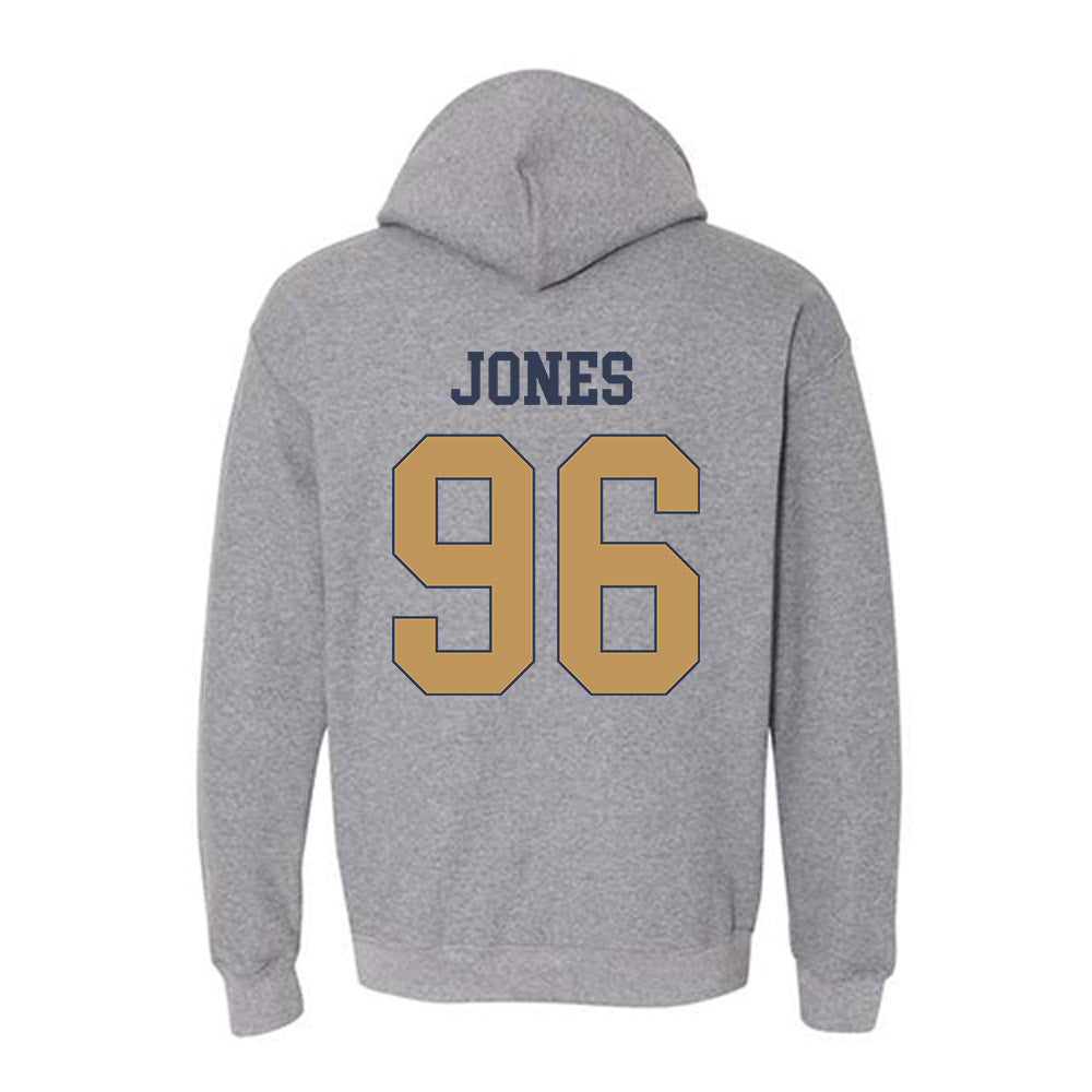 Georgia Tech - NCAA Football : Shymeik Jones - Classic Fashion Shersey Hooded Sweatshirt-1