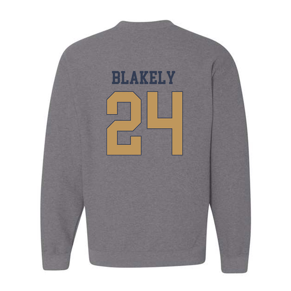 Georgia Tech - NCAA Baseball : Jackson Blakely - Classic Fashion Shersey Crewneck Sweatshirt-1