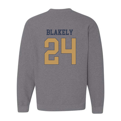 Georgia Tech - NCAA Baseball : Jackson Blakely - Classic Fashion Shersey Crewneck Sweatshirt-1
