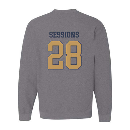 Georgia Tech - NCAA Football : Elgin Sessions - Classic Fashion Shersey Crewneck Sweatshirt-1