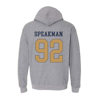 Georgia Tech - NCAA Football : Christian Speakman - Classic Fashion Shersey Hooded Sweatshirt-1