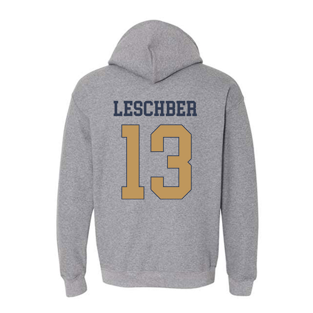 Georgia Tech - NCAA Softball : Addison Leschber - Classic Fashion Shersey Hooded Sweatshirt-1
