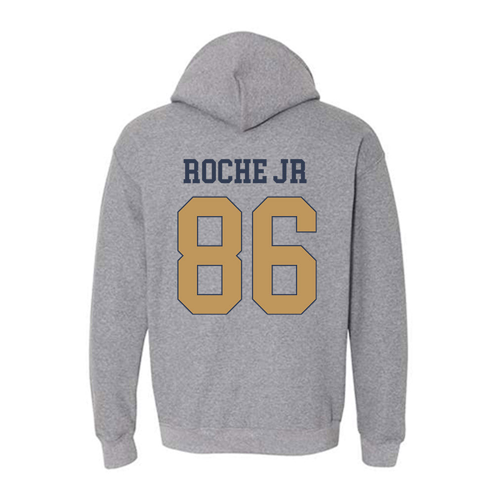 Georgia Tech - NCAA Football : Kevin Roche Jr - Classic Fashion Shersey Hooded Sweatshirt-1
