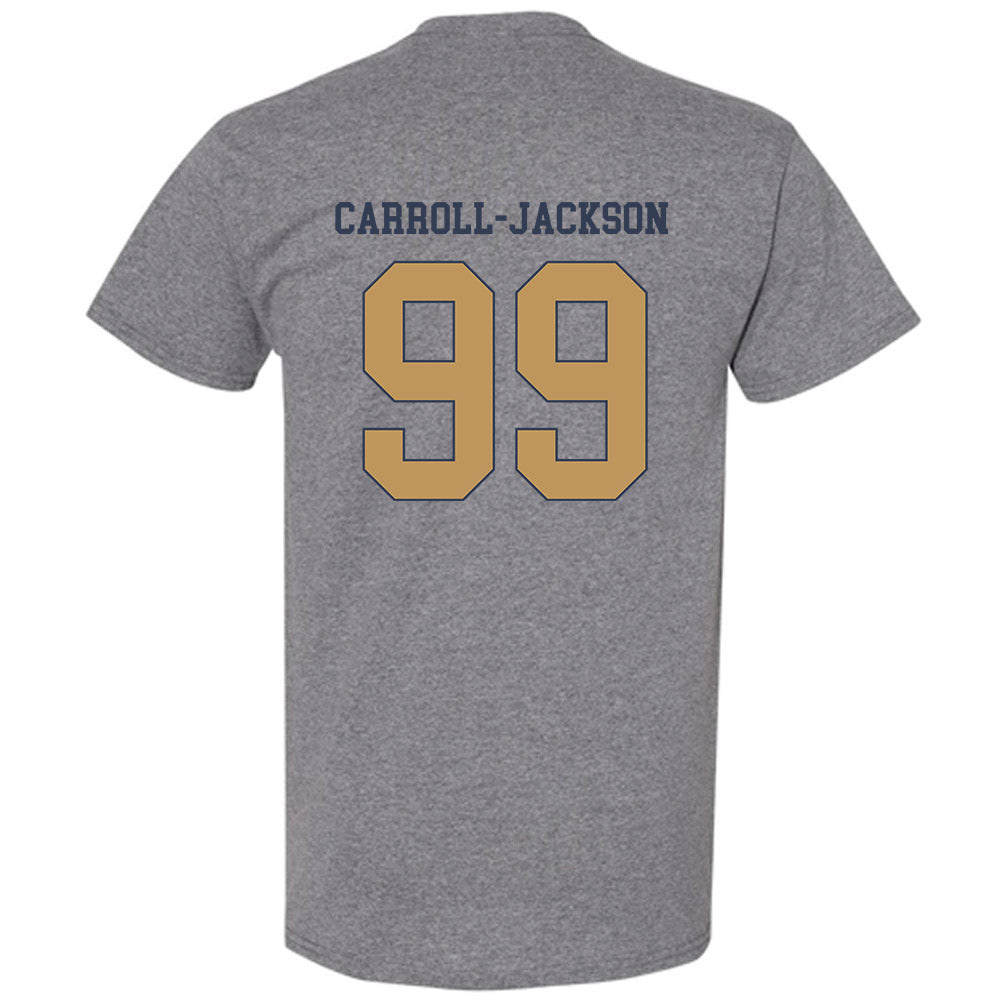 Georgia Tech - NCAA Football : Vincent Carroll-Jackson - Classic Fashion Shersey T-Shirt-1