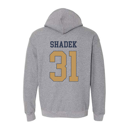 Georgia Tech - NCAA Baseball : Justin Shadek - Classic Fashion Shersey Hooded Sweatshirt-1