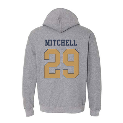 Georgia Tech - NCAA Football : Jon Mitchell - Classic Fashion Shersey Hooded Sweatshirt-1