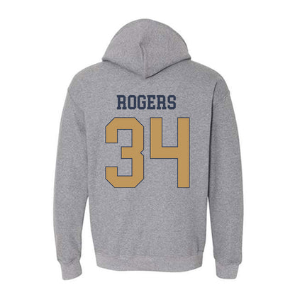 Georgia Tech - NCAA Baseball : Drew Rogers - Classic Fashion Shersey Hooded Sweatshirt-1