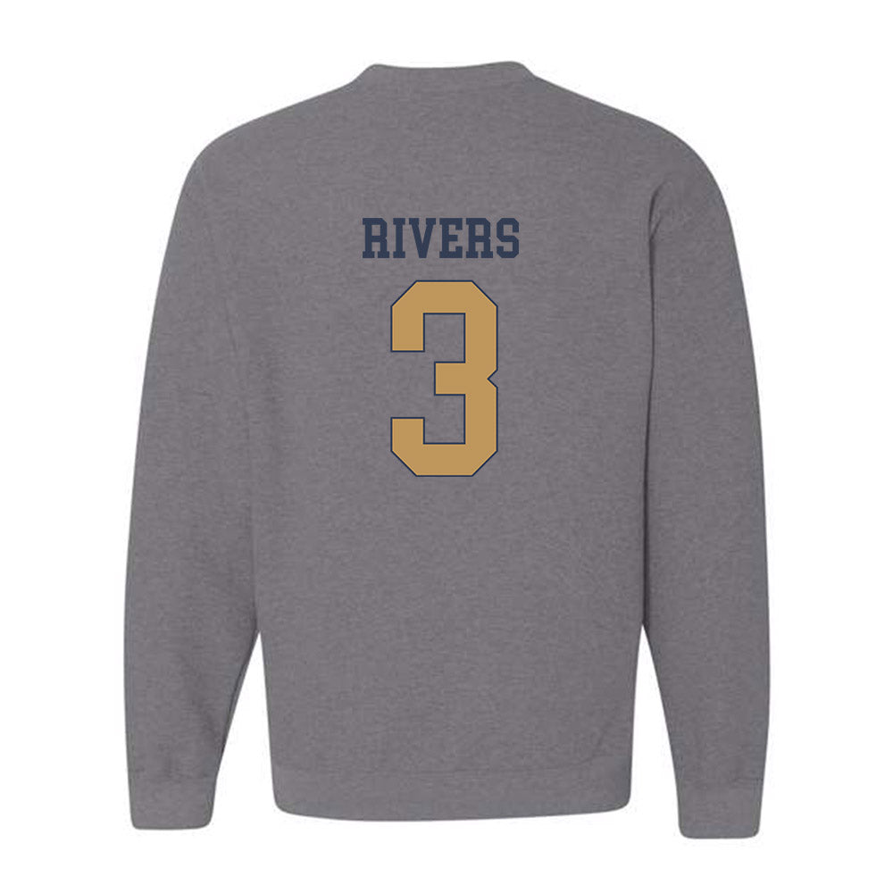 Georgia Tech - NCAA Football : Eric Rivers - Classic Fashion Shersey Crewneck Sweatshirt-1