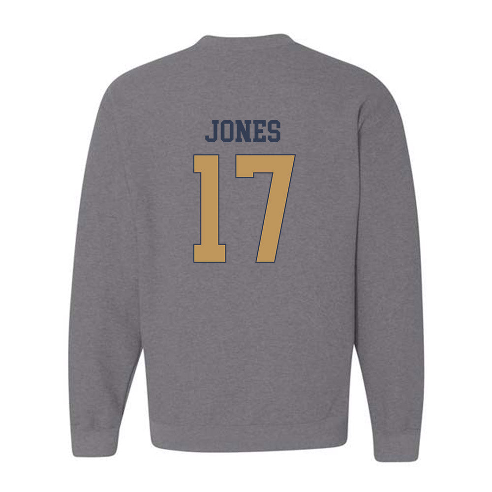 Georgia Tech - NCAA Football : Kealan Jones - Classic Fashion Shersey Crewneck Sweatshirt-1