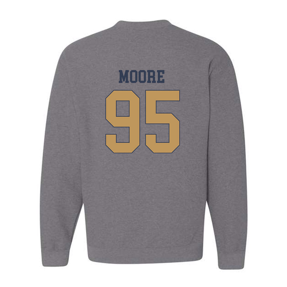 Georgia Tech - NCAA Football : Jason Moore - Classic Fashion Shersey Crewneck Sweatshirt-1