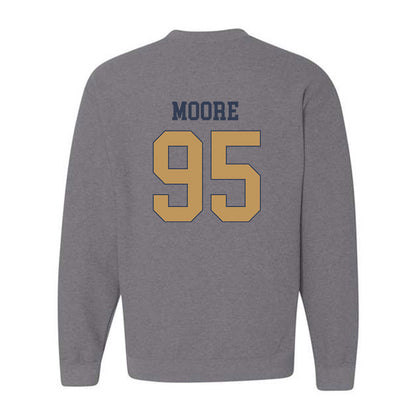Georgia Tech - NCAA Football : Jason Moore - Classic Fashion Shersey Crewneck Sweatshirt-1