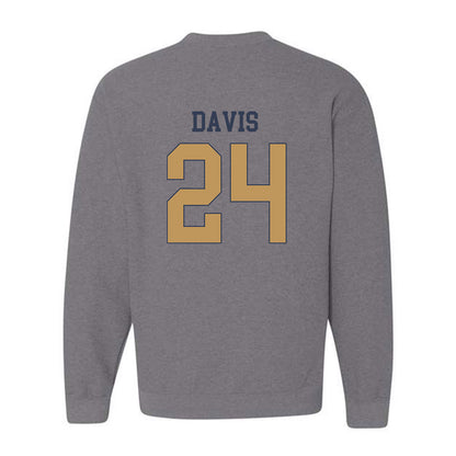 Georgia Tech - NCAA Football : Trenton Davis - Classic Fashion Shersey Crewneck Sweatshirt-1