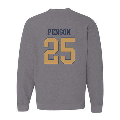 Georgia Tech - NCAA Football : Dalen Penson - Classic Fashion Shersey Crewneck Sweatshirt-1