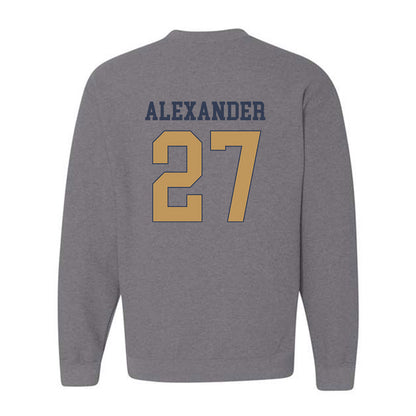 Georgia Tech - NCAA Football : Chad Alexander - Classic Fashion Shersey Crewneck Sweatshirt-1