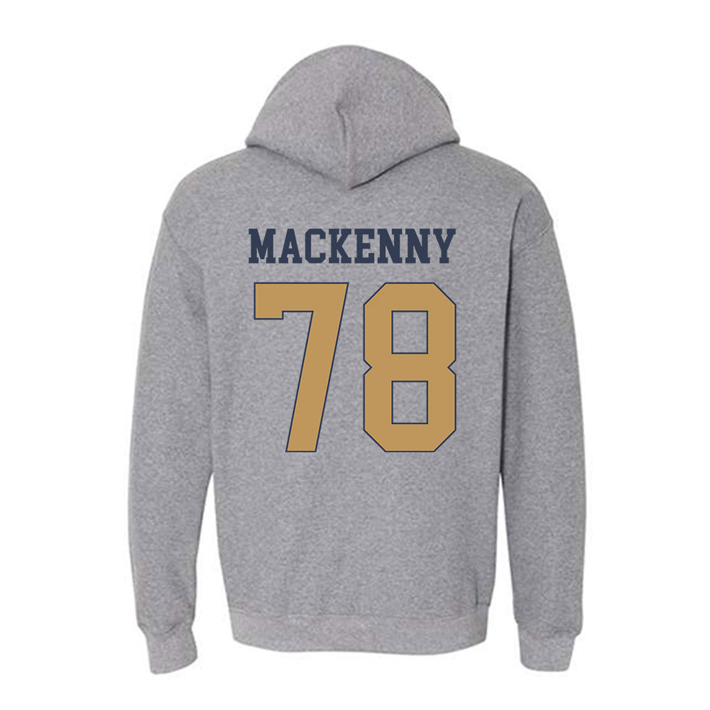 Georgia Tech - NCAA Football : Ethan Mackenny - Classic Fashion Shersey Hooded Sweatshirt-1