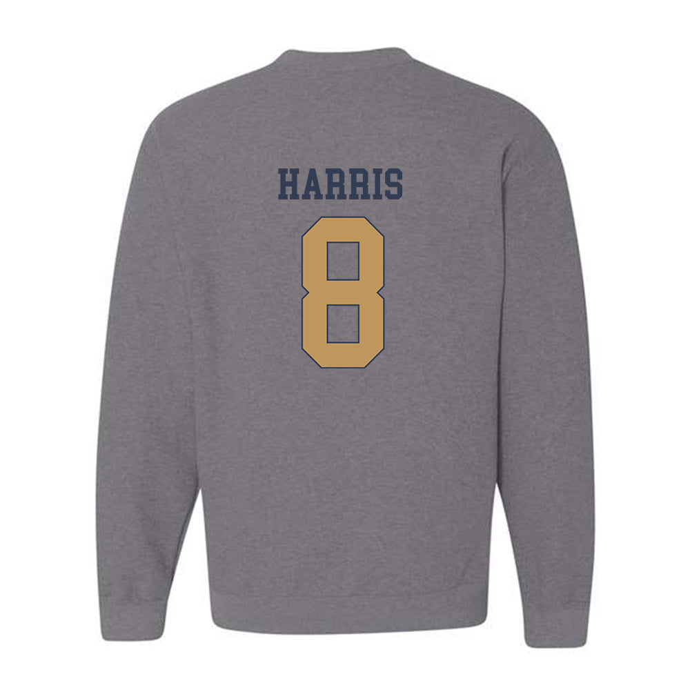 Georgia Tech - NCAA Football : Gavin Harris - Classic Fashion Shersey Crewneck Sweatshirt-1