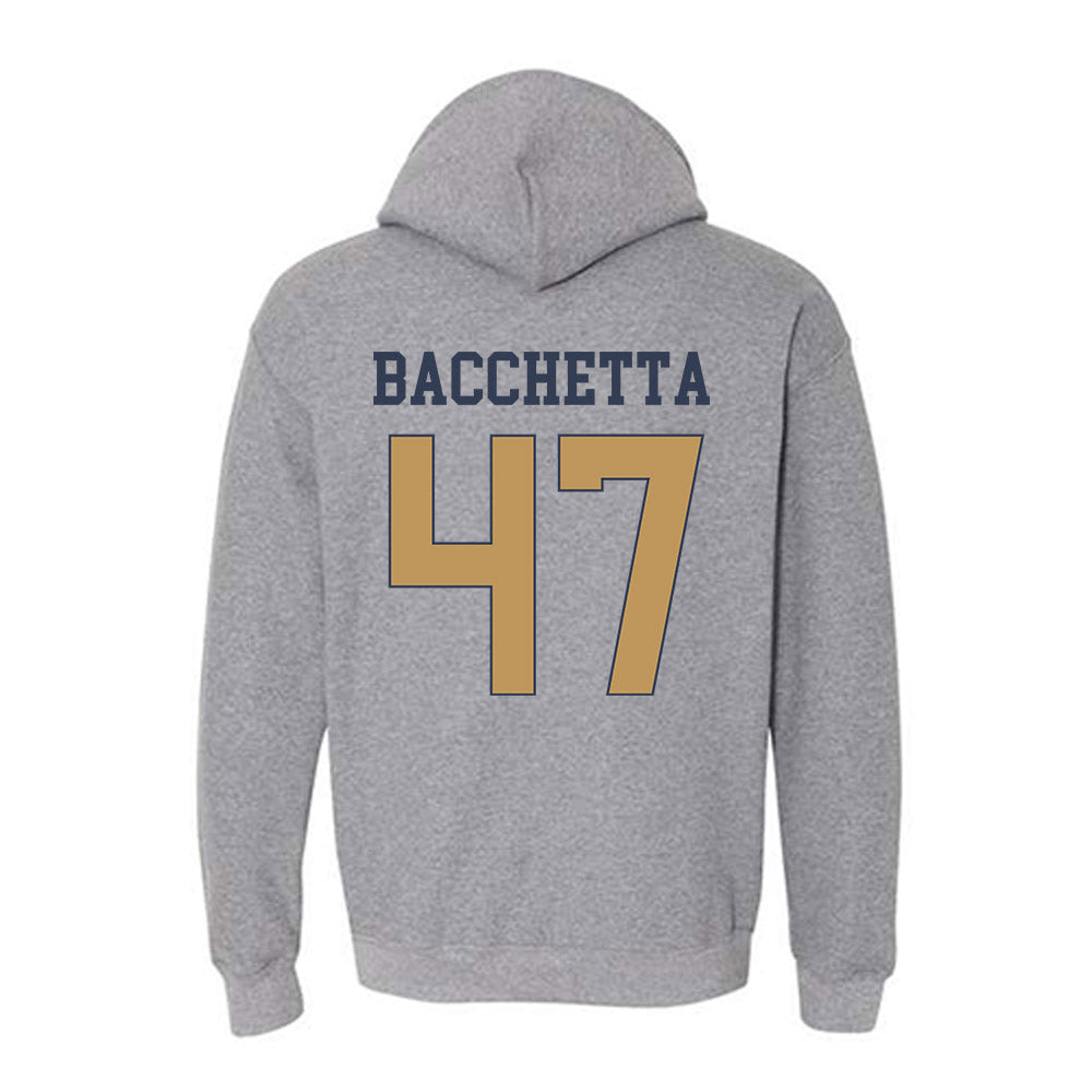 Georgia Tech - NCAA Football : Alex Bacchetta - Classic Fashion Shersey Hooded Sweatshirt-1