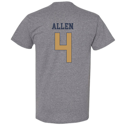 Georgia Tech - NCAA Football : Jordan Allen - Classic Fashion Shersey T-Shirt-1