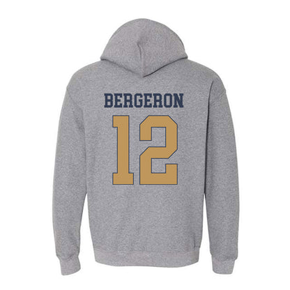 Georgia Tech - NCAA Football : Cole Bergeron - Classic Fashion Shersey Hooded Sweatshirt-1