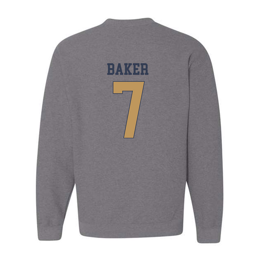 Georgia Tech - NCAA Baseball : Will Baker - Classic Fashion Shersey Crewneck Sweatshirt-1