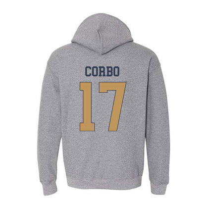Georgia Tech - NCAA Football : Chris Corbo - Classic Fashion Shersey Hooded Sweatshirt-1