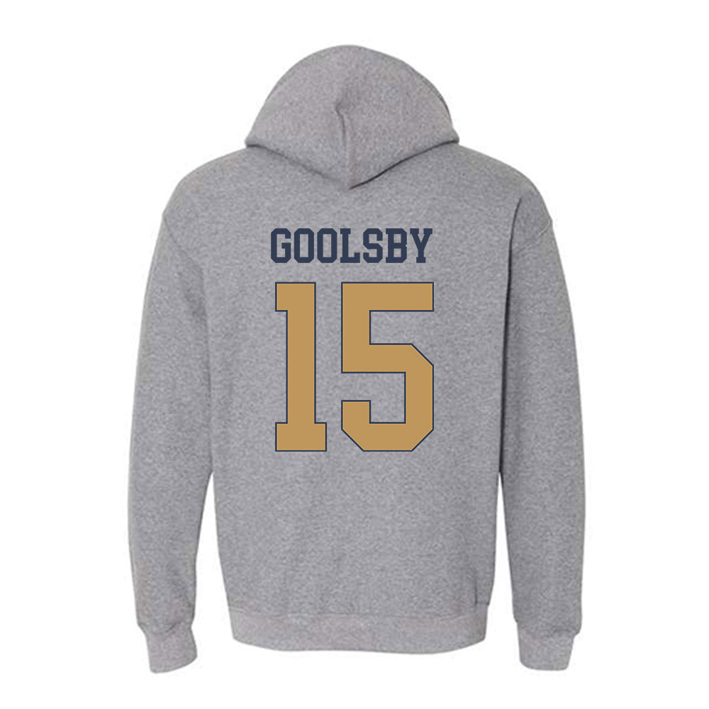 Georgia Tech - NCAA Women's Volleyball : Ashlyn Goolsby - Classic Fashion Shersey Hooded Sweatshirt-1