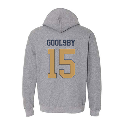 Georgia Tech - NCAA Women's Volleyball : Ashlyn Goolsby - Classic Fashion Shersey Hooded Sweatshirt-1