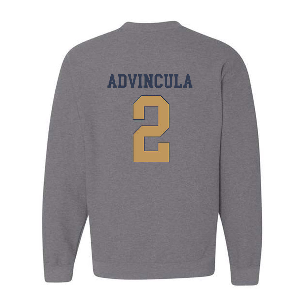 Georgia Tech - NCAA Baseball : Jarren Advincula - Classic Fashion Shersey Crewneck Sweatshirt-1