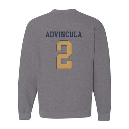 Georgia Tech - NCAA Baseball : Jarren Advincula - Classic Fashion Shersey Crewneck Sweatshirt-1
