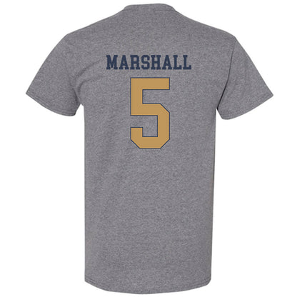 Georgia Tech - NCAA Men's Basketball : Peyton Marshall - Classic Fashion Shersey T-Shirt-1