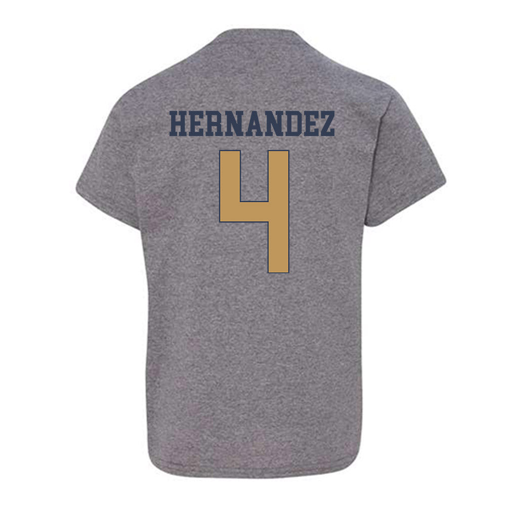 Georgia Tech - NCAA Baseball : Alex Hernandez - Classic Fashion Shersey Youth T-Shirt-1