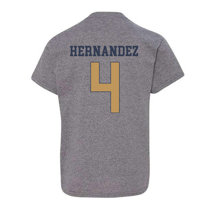 Georgia Tech - NCAA Baseball : Alex Hernandez - Classic Fashion Shersey Youth T-Shirt-1