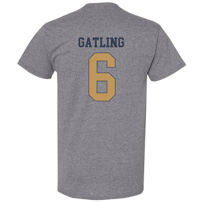 Georgia Tech - NCAA Football : Debron Gatling - Classic Fashion Shersey T-Shirt-1