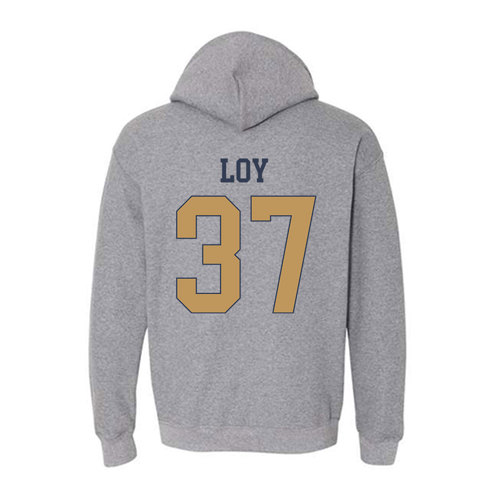 Georgia Tech - NCAA Baseball : Dylan Loy - Classic Fashion Shersey Hooded Sweatshirt-1