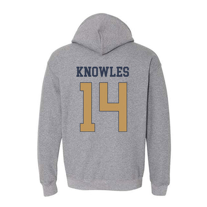 Georgia Tech - NCAA Football : Graham Knowles - Classic Fashion Shersey Hooded Sweatshirt-1