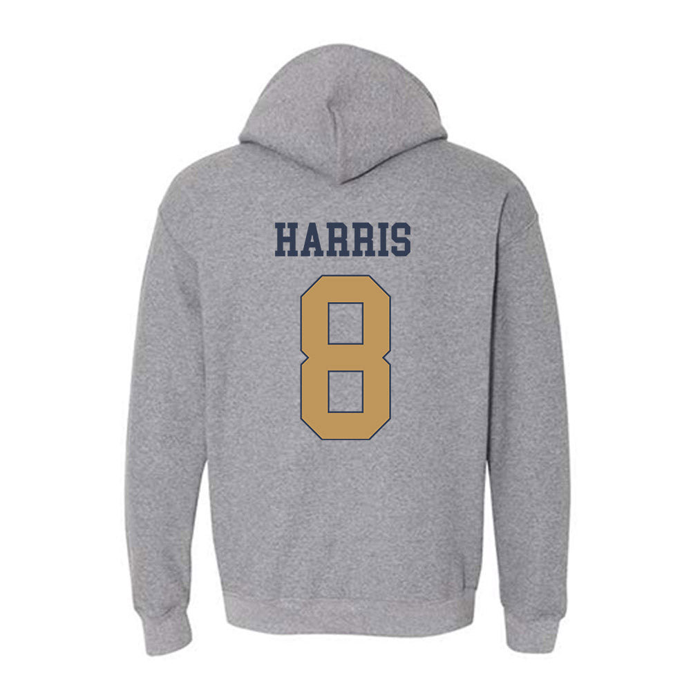 Georgia Tech - NCAA Football : Gavin Harris - Classic Fashion Shersey Hooded Sweatshirt-1